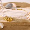20+5cm Anklets for Women Stainless Steel Shell Starfish Imitation Pearl Leg Bracelets Gold Color Beach Summer Bodychain Jewelry