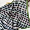 1Pc Neck Brace 2026 Magnetic Clasp Gift Scarf Versatile Triangular Bandage Warm Pony Pattern Cotton