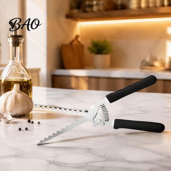 Stainless Steel Rib Peeler Membrane Remover Tool, with Food Grade Tool Anti-slip Handle, Manual Meat Preparation for Outdoor Cooking Skinning