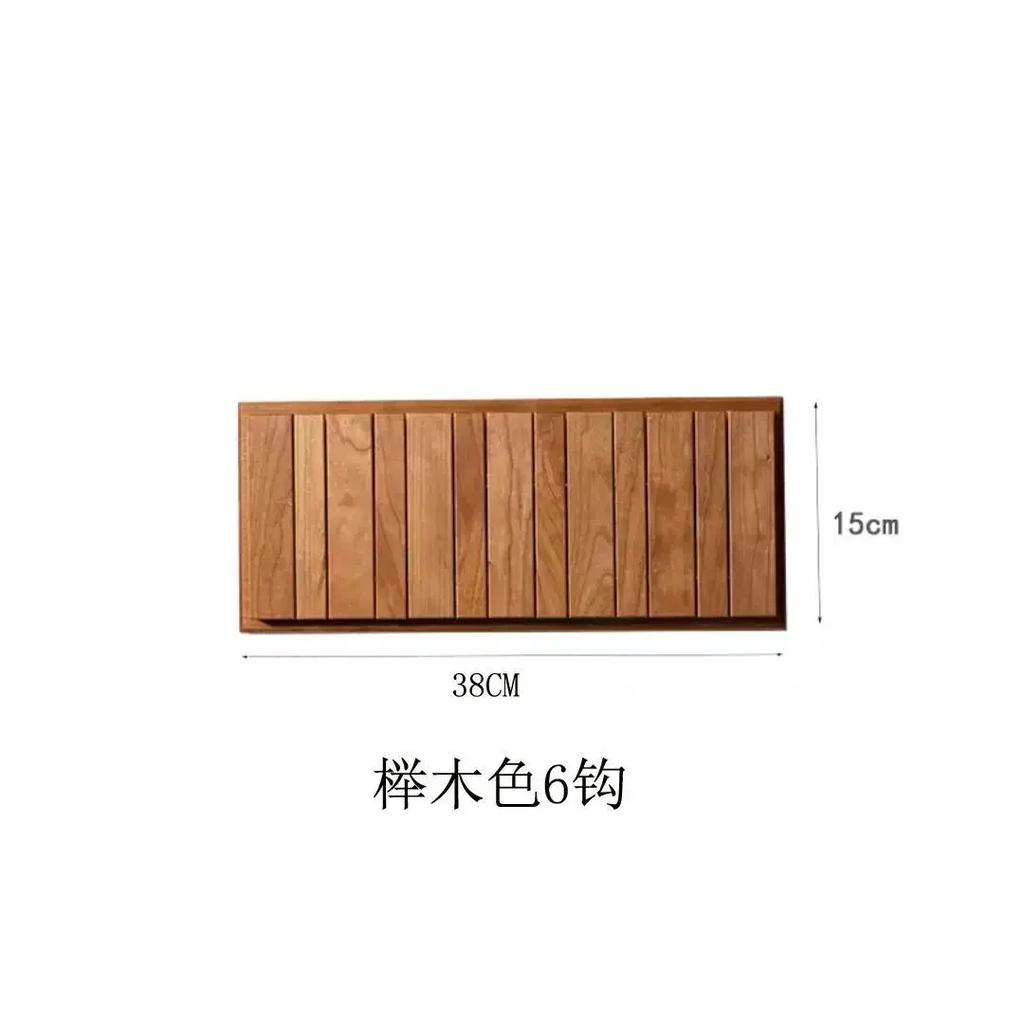 Wall Clothes Hanger Mounted Coat Hook Nordic Solid Wood Hallway Dressing Rooms Furniture Living Room Clothes Hanger Organizer