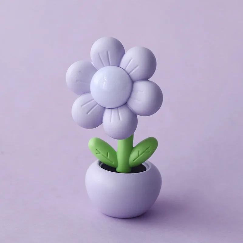 Mini LED Flower Night Light Cute Small Table Lamp Desktop Ornament Bedside Bedroom Ambient Lights Children Toy Kids Holiday Gift