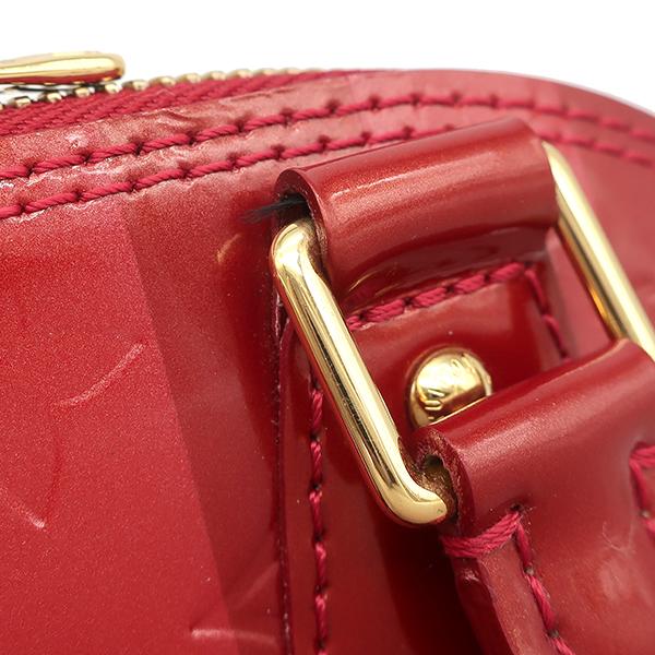 LOUIS VUITTON M91593 Monogram Vernis Rayure Alma BB2WAY bag Monogram Vernis Array