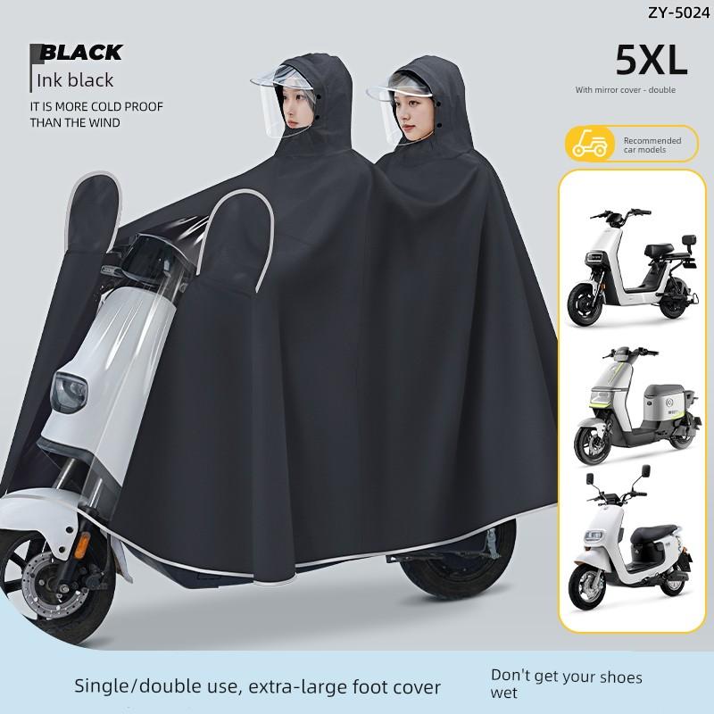 Raincoat for Electric Scooters, Unisex Long Full-Body Rain Poncho, Storm-Proof, 2026 New Model, Motorcycle-Specific Riding Raincoat