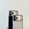 Solid Color Electroplated Case for iPhone 14 Pro/15/16 Pro/17 Pro Max Protective Cover