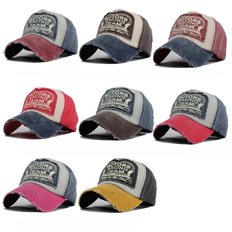 Wholesale Spring Cotton Cap Baseball Cap Snapback Hat Summer Cap Hip Hop Fitted Cap Hats For Men Women Grinding Multicolor