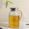 Multiple Capacity Cold Water Bottles Water Kettle Beverage Pot Exquisite Glassware Large Capacity Cold Brewing Pot with Handle
