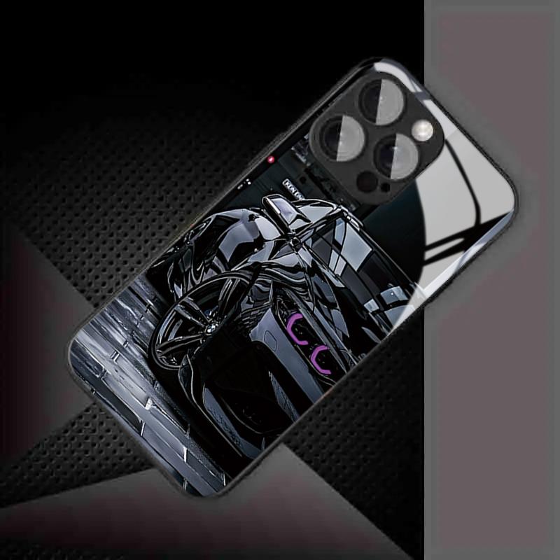Cool Sports Car Tempered Glass Phone Case For Samsung Galaxy S26 Ultra S25 Plus S24 Ultra S25 Ultra 5G S23 FE Lens Protect Cover