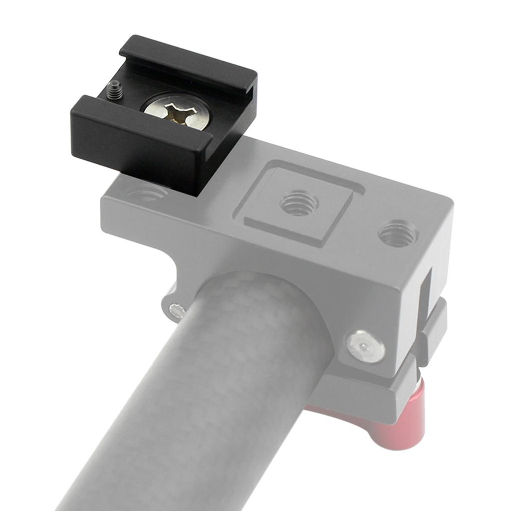 Cold Shoe Mount Adapter On-Camera Mount Adapter for  for   DSLR Camera for LED Video Microphone Monitor