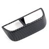 Only Fit LHD! For Kia EV6  2022 2023 Car Accessories ABS Carbon Fiber Grain Interior Head Light Switch Cover Trim