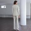 Autumn Apricot Suit Set: Socialite Chic, National Style for Professional Commuting and Formal Workwear