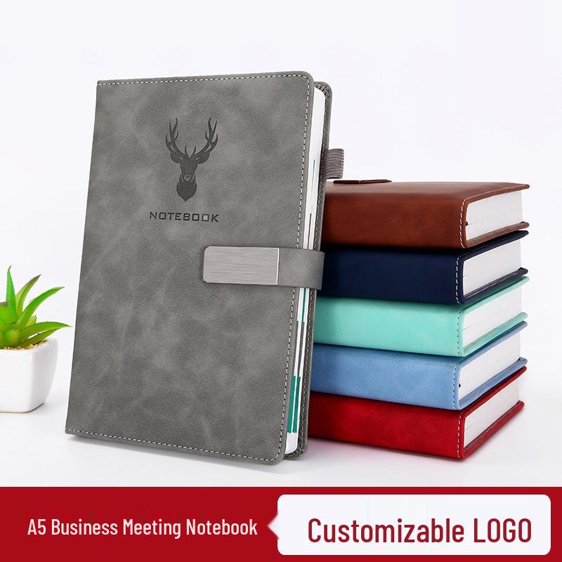 Customizable A5 Notebook & B5 Planner for Students and Business Meetings