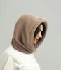 Women's Winter Scarf & Hat Combo: Imitation Cashmere Knit Pullover Hat Wrap
