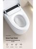 Smart One-Piece Automatic Toilet with Foam Shield, Instant Heating & Multifunctional Features for Hotel Use