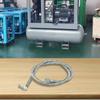 For Riello Oil Line 3005720 20022601 3/8 Female X 1/4 Male 90cm Silver Color