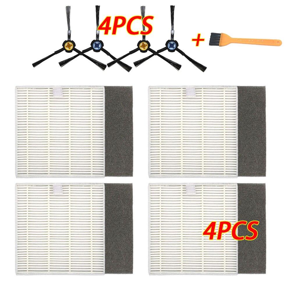 Robot Vacuum Cleaner HEPA Filter Side Brush Mop for Ilife V8 V8s X750 A7 X800 X785 V80 Robotic Vacuum Cleaner Parts Accessories