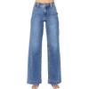 Jeans For Women Wide Leg High Waisted Stretchy Straight Leg Jean With Pockets