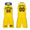 Custom Basketball Jersey Set for Men and Youth Breathable Sports Uniform Two Piece Sleeveless Top and Shorts for Team School Training
