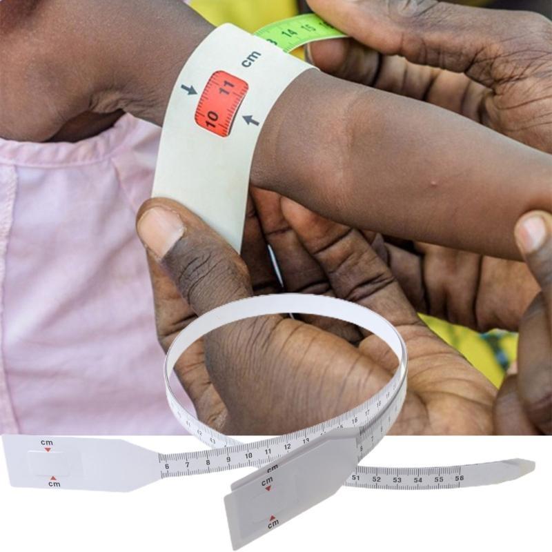  3pcs Practical 22'' Infant for Head Circumference Tape Durable Measure Ruler Plastic for Toddler New Born Baby Hospital