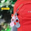 1PCS Gourd-shaped Silicone Outdoor Beverage Bottle Hook Water Bottle Buckle Travel Convenient Mountaineering Backpack Hanging Buckle Artifact