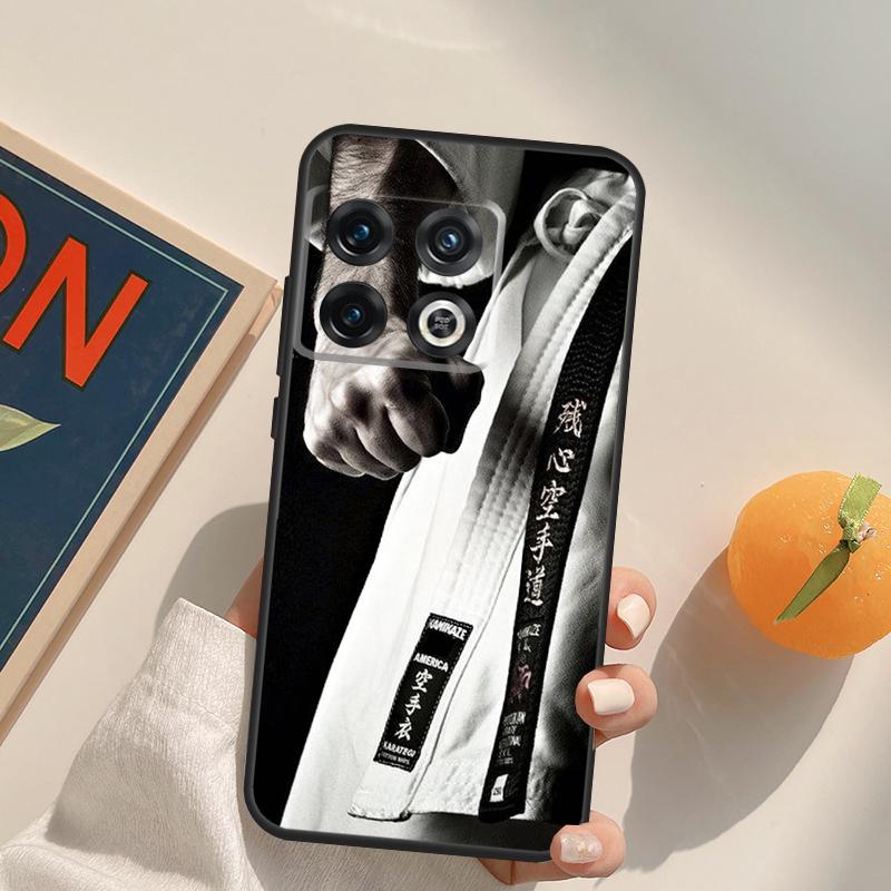 Kung Fu Karate Kampfsport Hülle Für OnePlus 12R 13R 13T 10R 15 13 12 11 10T 8T Nord CE 4 3 2 Lite N20 N30 Nord 5 Abdeckung