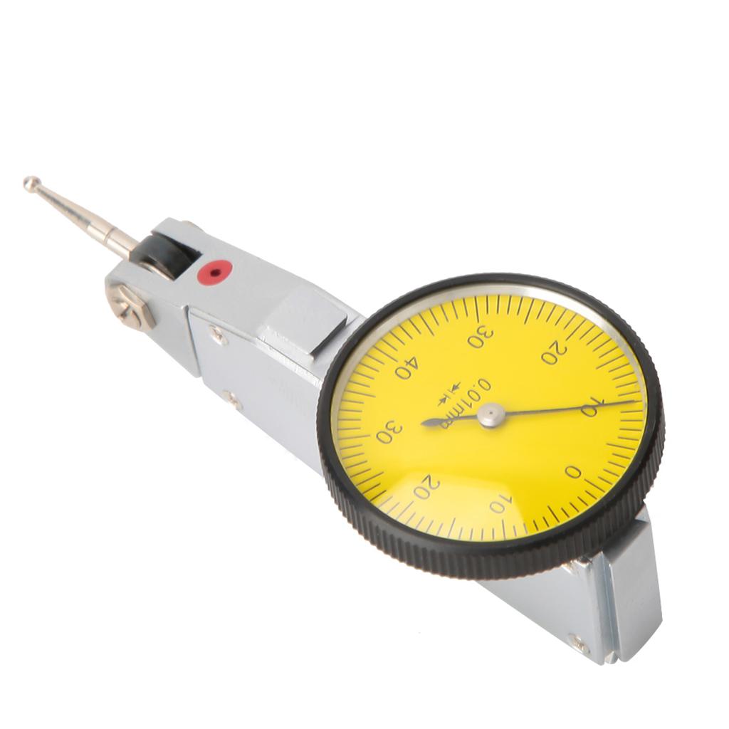 0?0.8mm Magnetic Dovetail Rails Dial Test Indicator 0.01mm Dial Scale Gauge Measure Tool