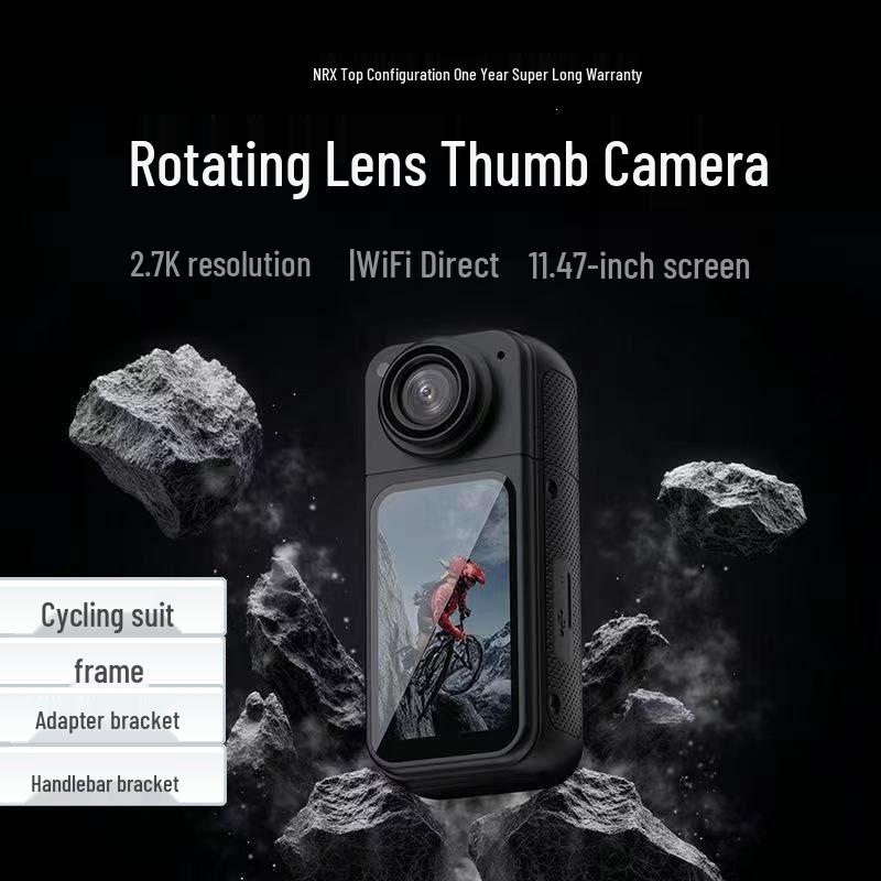 Anti-Shake HD Action Camera for Cycling, Travel, Scooter, and Motorcycle