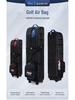 PGM Foldable Wheeled Golf Bag with Dustproof Storage, Thickened for Airplane Check-in