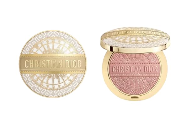 Dior Diorskin Forever Couture Luminizer 002 Corail Рождественская Коллекция 2024 Пудра для Лица / Хайлайтер / / розовый