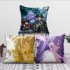 Comfortable soft Pillow Case for Sofa Rail Game Living Room Home office Star H-Honkai Decor and Protective Covers