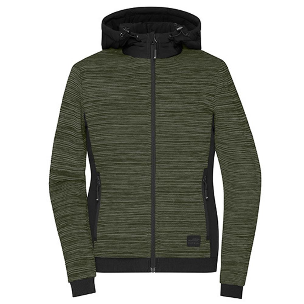 James and Nicholson Womens/Ladies Hybrid Padded Jacket