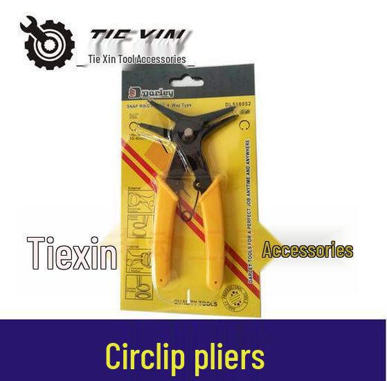 

Circlip & Needle-Nose Pliers Set - Item No. 04338: Internal Circlip and Retaining Ring Repair Tool.