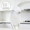 20Pcs Portable Splash-Proof Cotton Filter Bag Universal Sink Drain Cleaner Mesh Bag Reusable Cotton Filter Pouch for Home