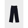 Straight Fit Fabric Pants