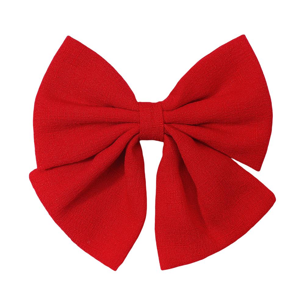 New Sweet Bows Hairpins Solid Color Clip Hair For Girls Hairband Handmade Hairpin Barrettes Headwear Kids Hair Accessories