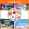 Calendário do Advento de Slime Fofo Para 24 Dias de Alegria e Surpresas de Natal**