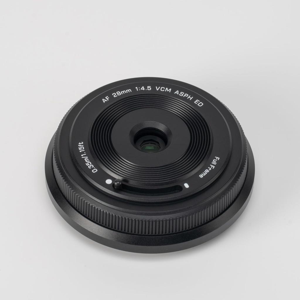 Viltrox 28mm AF Pancake Full Frame Lens Autofocus Wide Angle Prime Lens for Nikon Z Mount Cameras Z6III F4.5 Z5, Z50, Z50II, Z6, Z6II, Z7, Z7II, ZFC,
