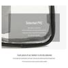 Waterproof Transparent PVC Shoulder Bag - Fashionable Korean Style Unisex Messenger & Sports Chest Bag