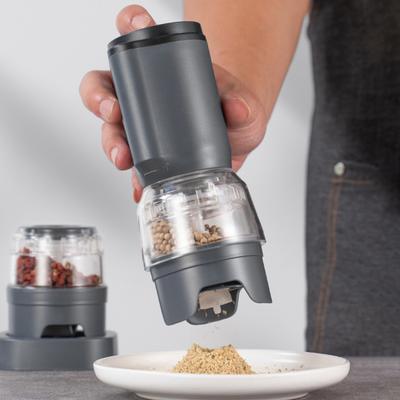 Elektrische Salz- und Pfeffermühle Wiederaufladbar Einstellbare Gewürzmühle Automatische Pfeffermühle Küche Einweihungsgeschenk