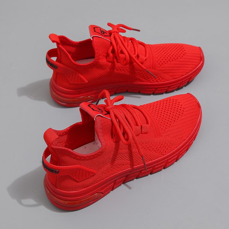 Chaofei tkane buty kokosowe damskie wiosenno-letnia wersja koreańska oddychające buty do biegania na co dzień buty sportowe damskie