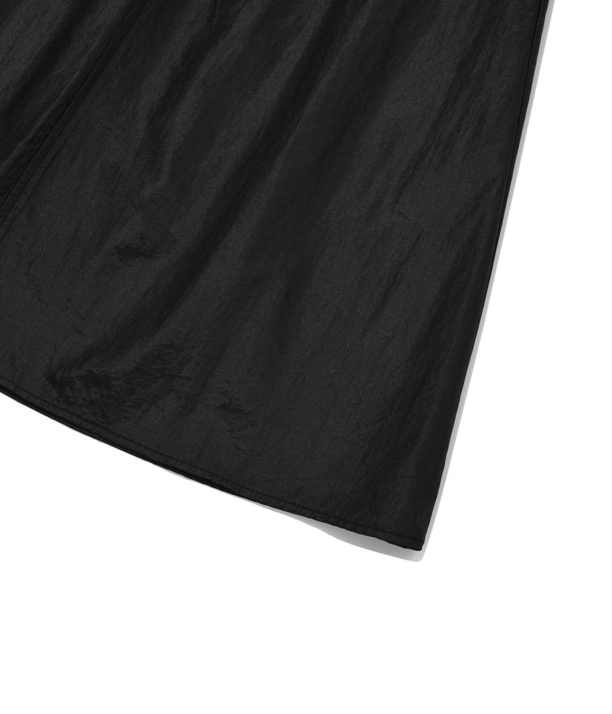 FALLETT Waist String Maxi Dress Black