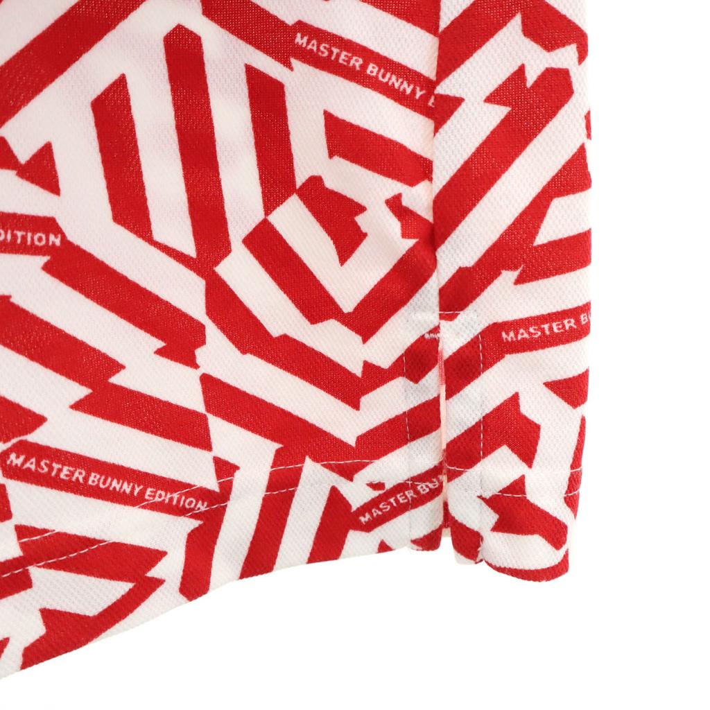 MASTER BUNNY EDITION made in Japan Overall handle golf Short sleeve Polo shirt Men's Used