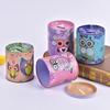 Owl Piggy Bank Tinplate Piggy Bank Children'S Gifts Kid Gift Money Box