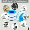 10 STÜCKE Dichtband Gewindedichtband Wasserdichtes Leckband Isolierband Sanitärarmatur Ölfreies Reparaturwerkzeug Klebstoffe Dichtstoffe