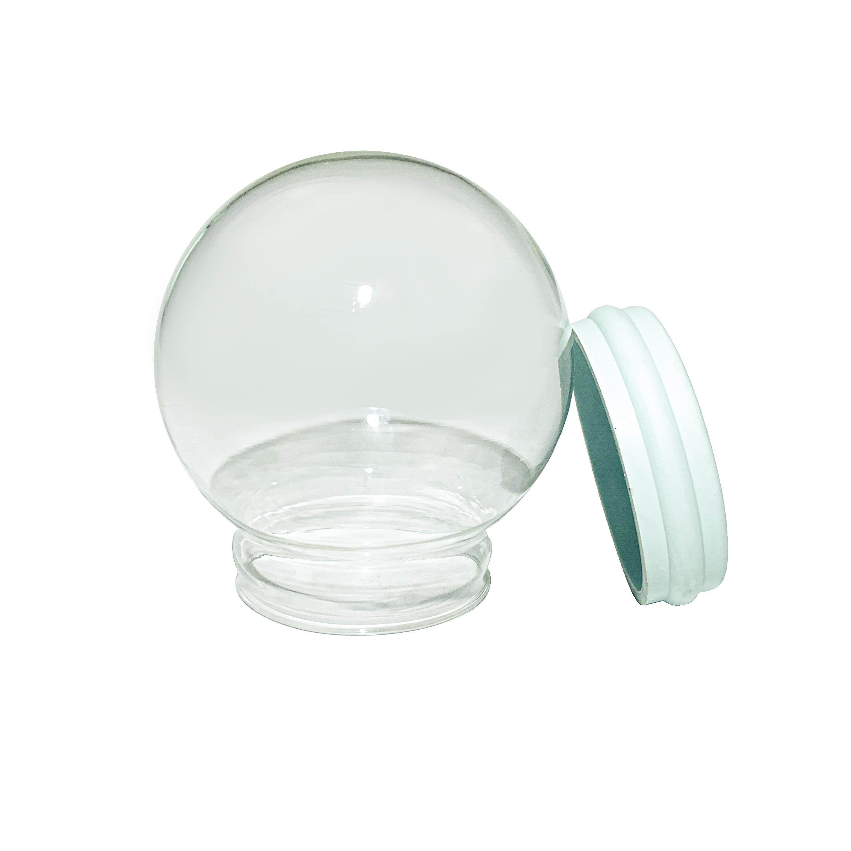 Glass Dome Empty Snow Globe Kits One Size