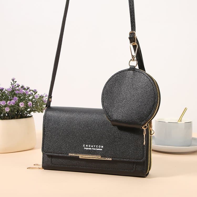 

Women s One-shoulder Crossbody Bag Mobile Phone Bag чёрный