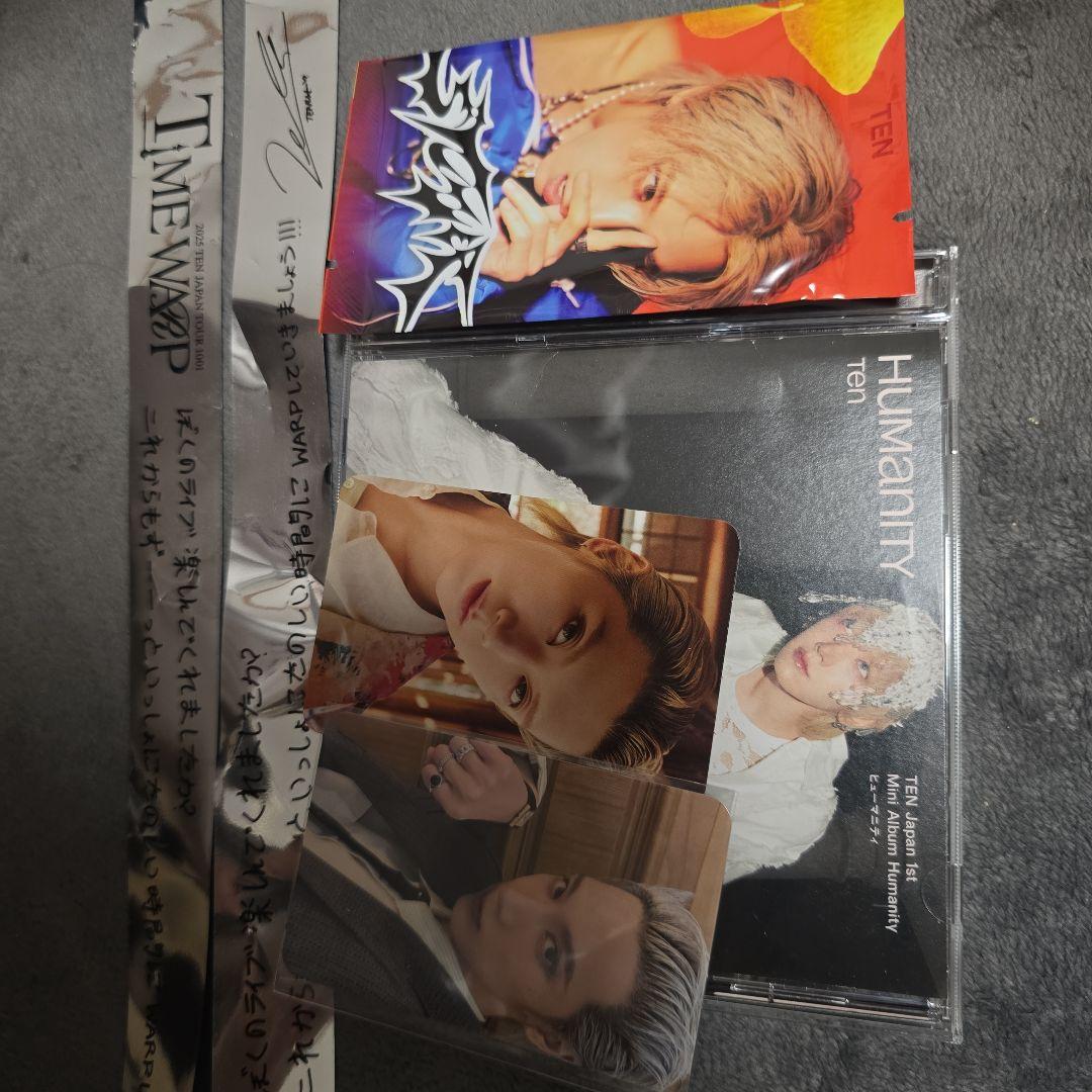 

[USED] TEN Humanity Album + Bonus Card Silver Tape Set
