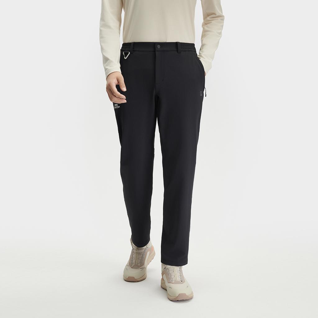 New FILA Casual Pants Men's Pitch Black A11M447810FBK