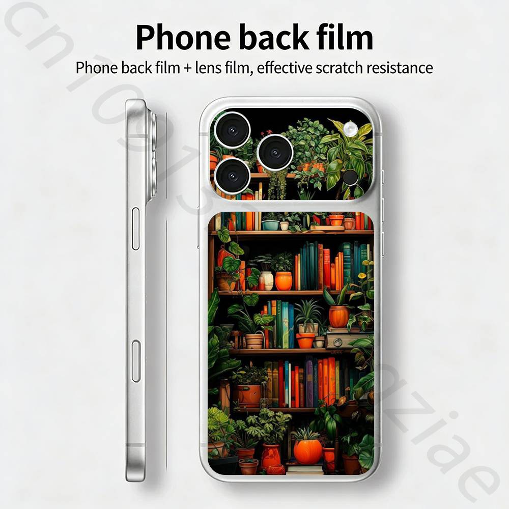 

Creative Bookshelf TICKET Decal Skin Wrap for iPhone 17 Pro/Pro max Protective Film for Back, Frame, Camera iPhone17pro