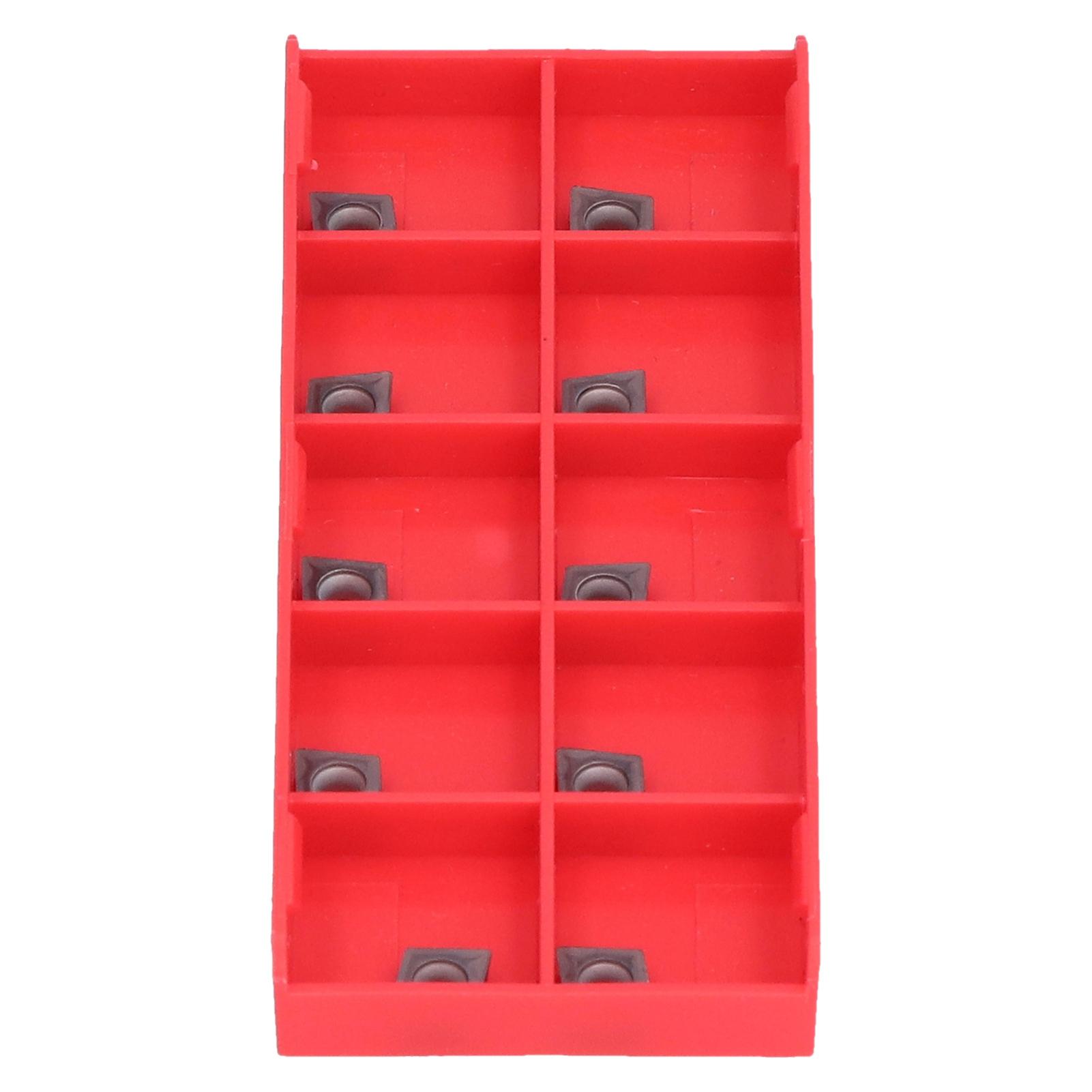 

10Pcs CNC Turning Inserts Carbide Blade Replacement Lathe Metal Cutting Tool CCMT09T304