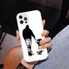 Dad And Baby Girl Boy Phone Case For iPhone 17 Air 16 Pro Max 16E 15 + 14 Plus 11 12 13 Mini 7 8 SE Gift Print Cover Fundas 17 A